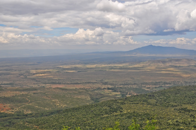 a view of mount longonot